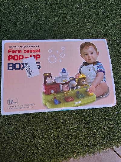 Interactief boerderij pop-up speelgoed