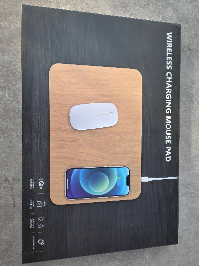Draadloze oplader muismat
