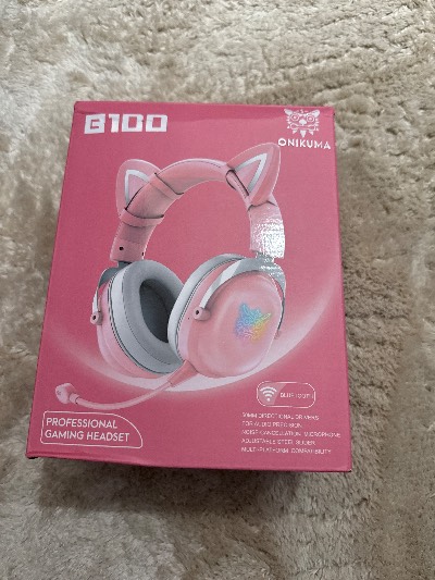 ONIKUMA B100 roze gaming headset